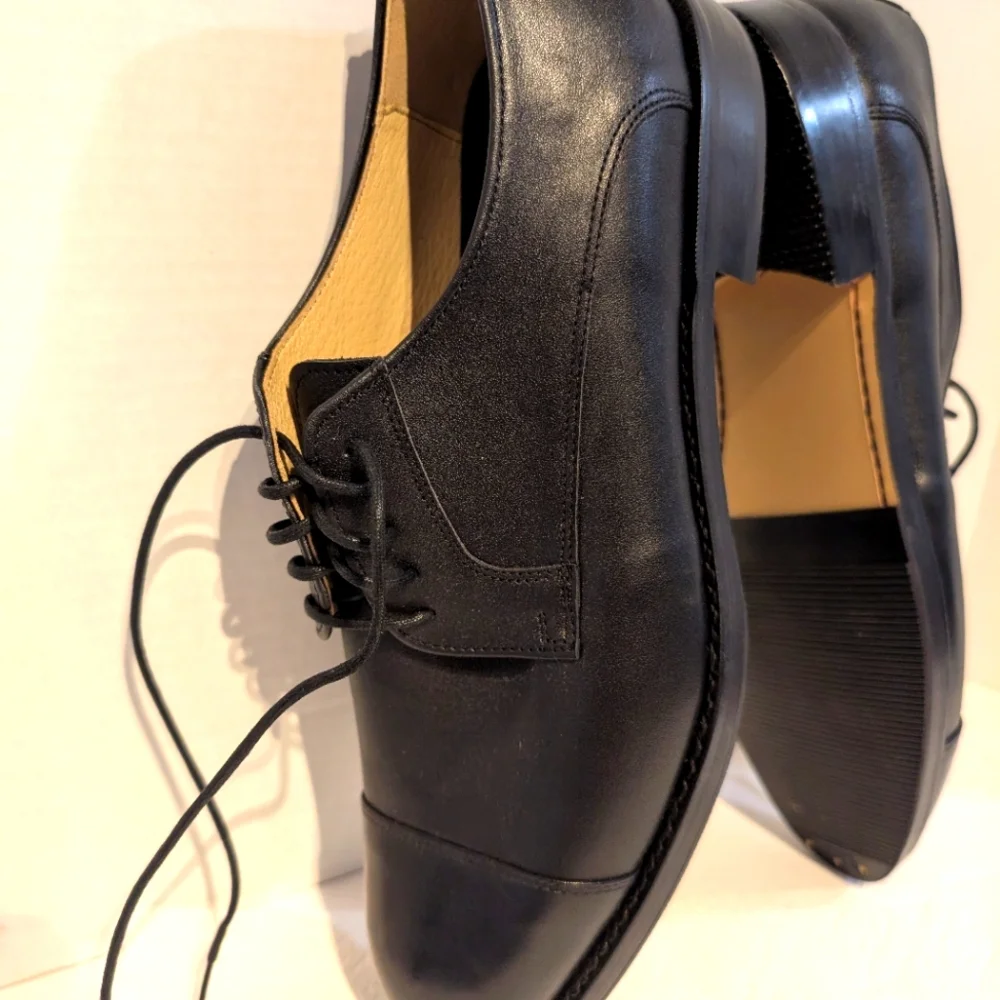 BUMU HANDMADE Mens Dress‎ Shoes Black